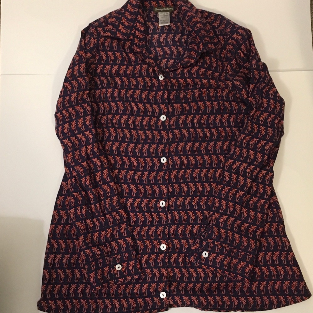 Tommy Bahama Blue Long Sleeve Button-Down Shirt S